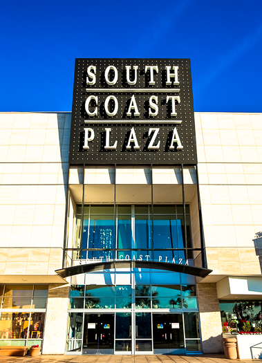 South Coast Plaza project example
