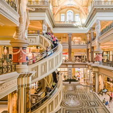 Forum Shops at Caesars Palace project example